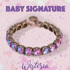 COPY - Park Lane Wisteria Baby Signature Impression Bracelet! Retired! NWOT!!